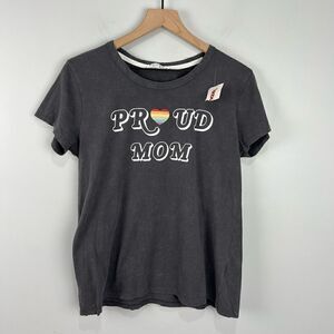 Sweet Soul Proud Mom Gray T Shirt M NWT